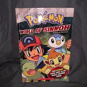 Pokemon World Of Sinnoh Ultimate Travel Guide Book paperback
